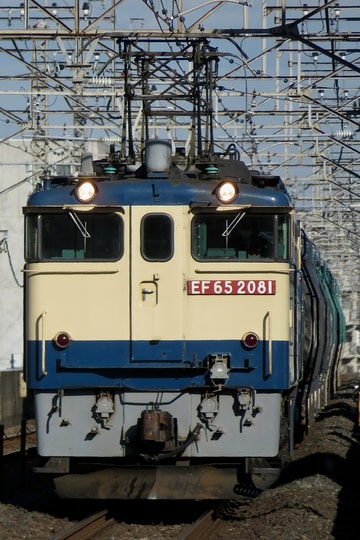 JR貨物 新鶴見機関区 EF65 2081