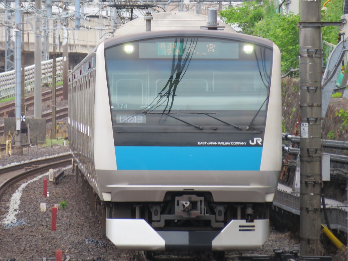 JR東日本 さいたま車両センター E233系 サイ174編成