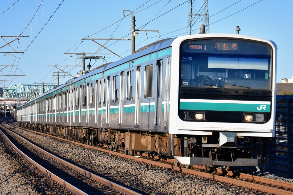 JR東E501系カツK702編成<br class="br-sp" />(カツK702)の写真