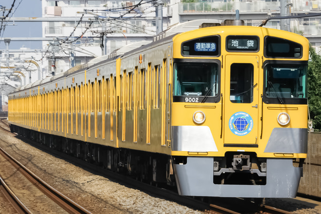 9000系9102Fを中村橋駅で撮影した写真