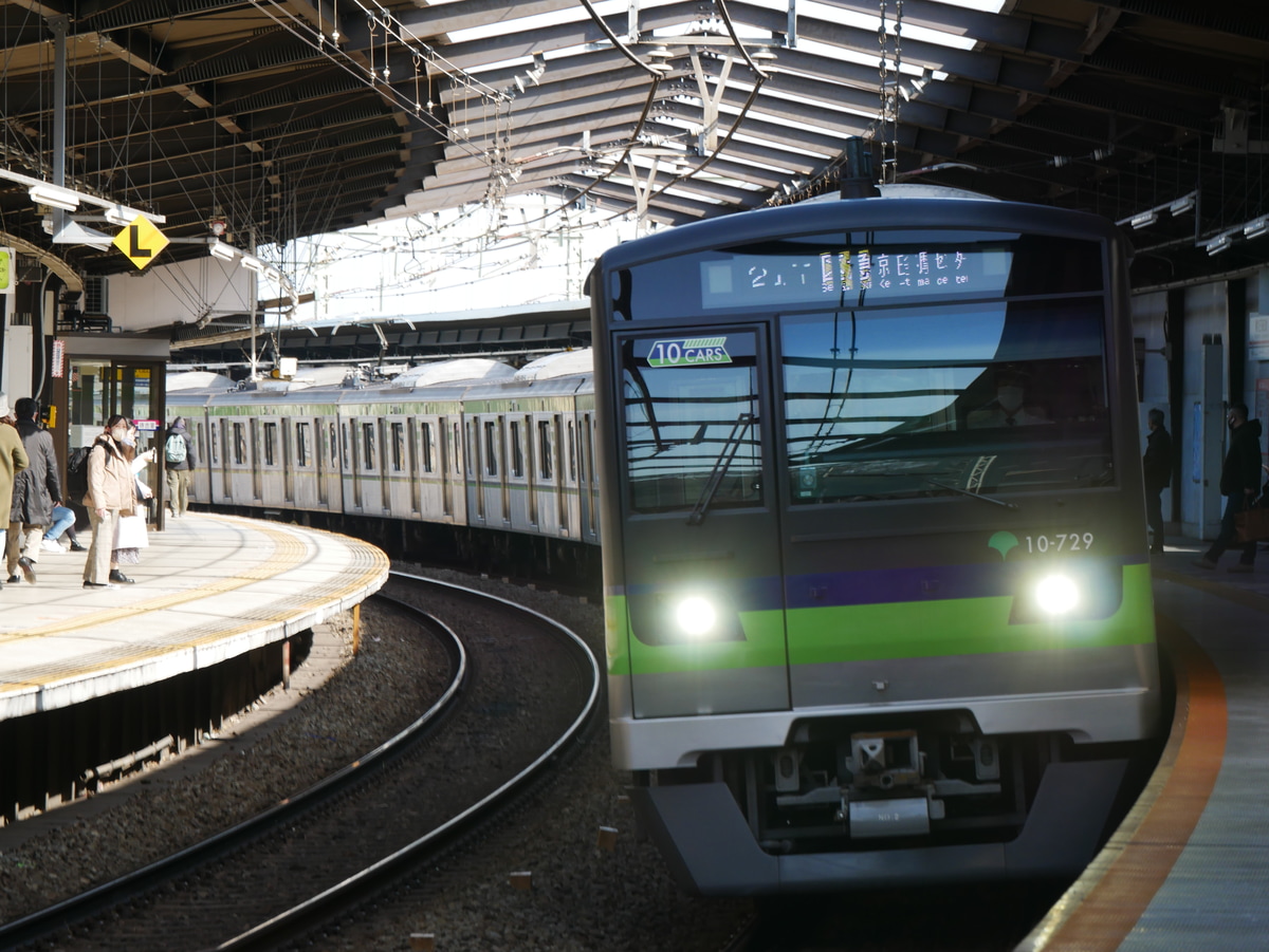 東京都交通局 大島車両検修場 10-300形 10-720F