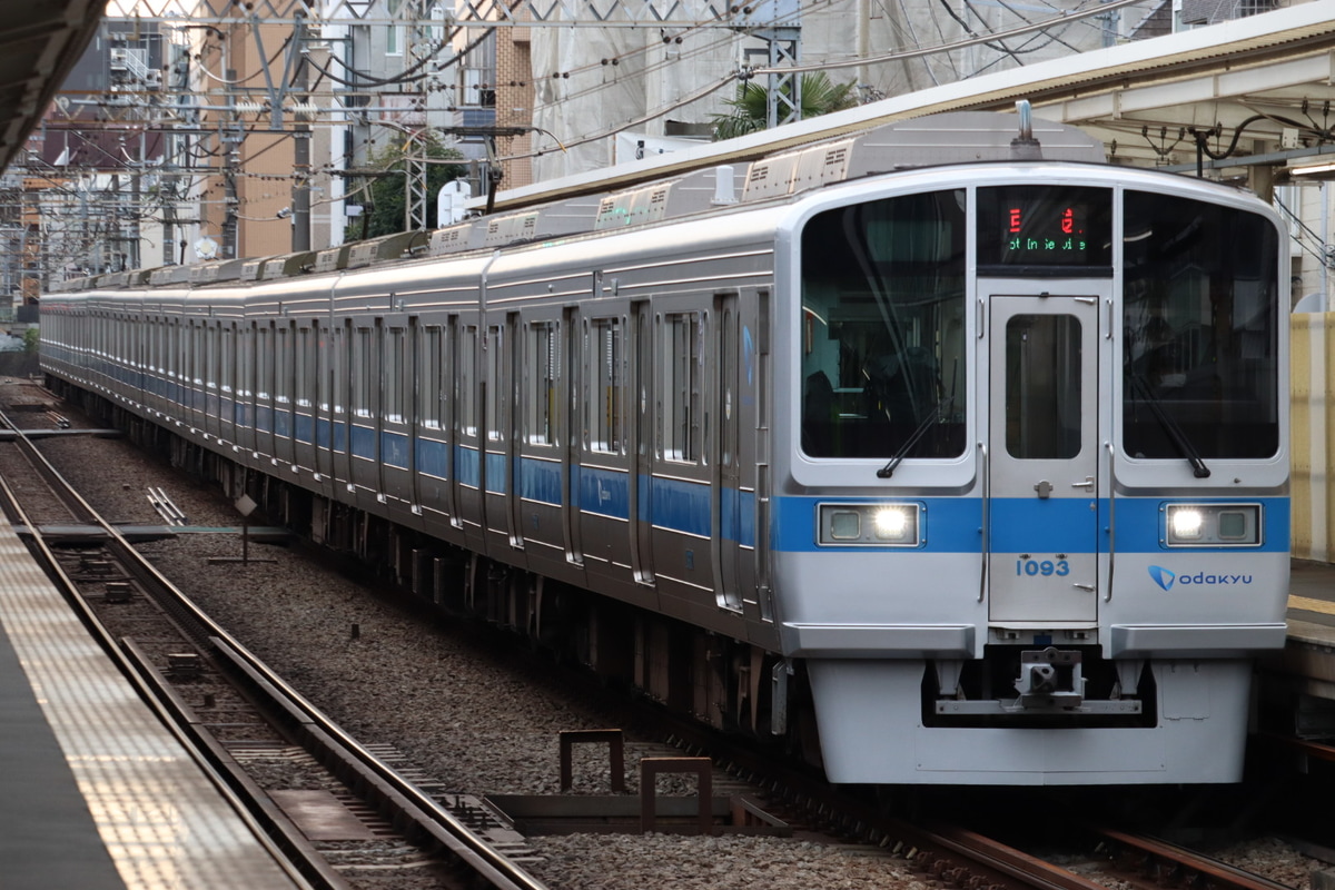 小田急電鉄 喜多見検車区 1000形 1093F