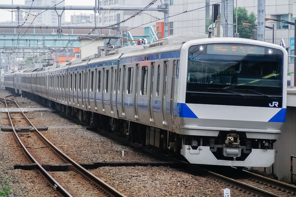 JR東E531系カツK457編成<br class="br-sp" />(カツK457)の写真