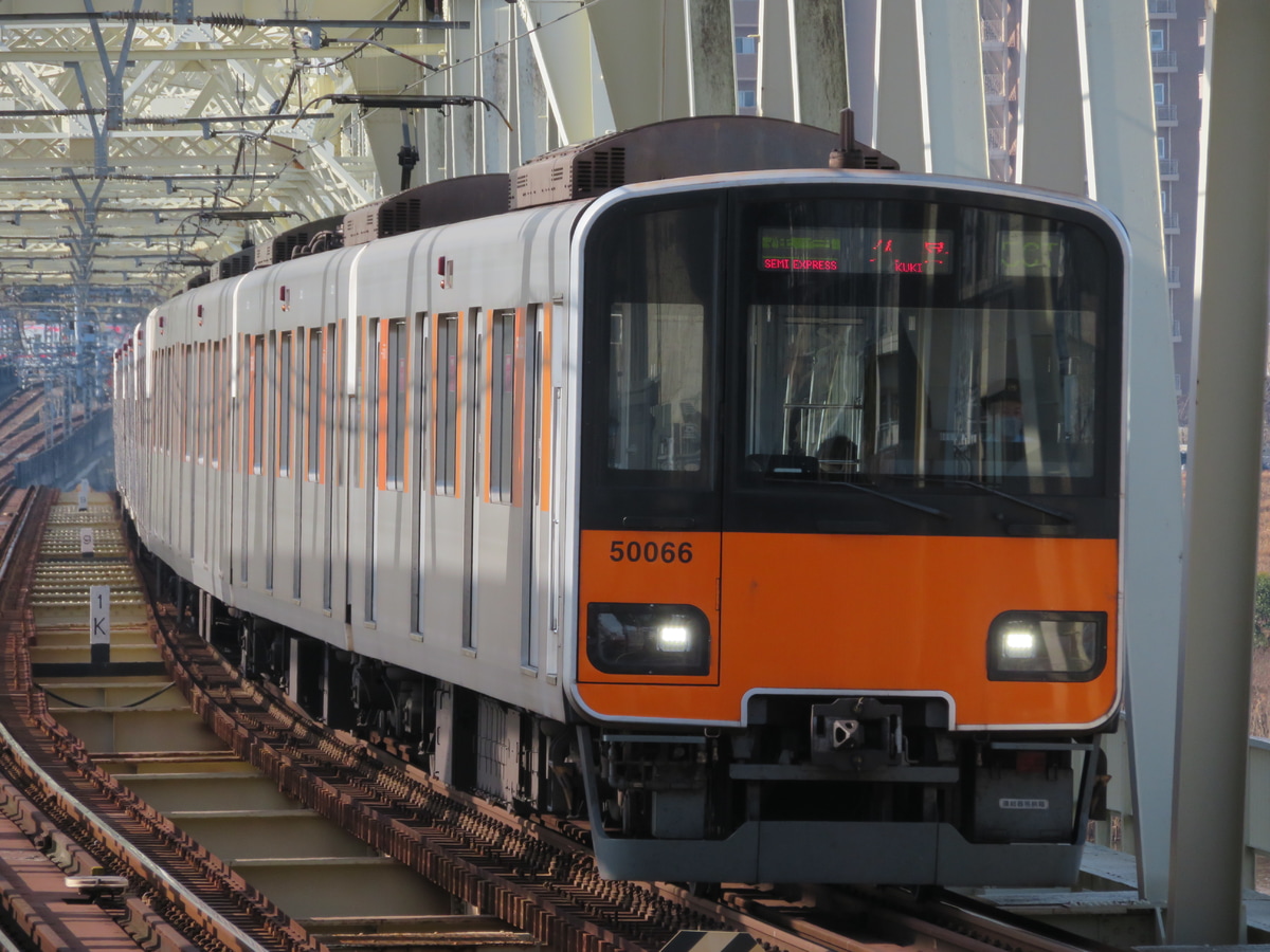 東武鉄道 南栗橋工場 50050系 51066F
