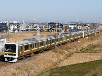 JR東日本 幕張車両センター 209系 マリC421