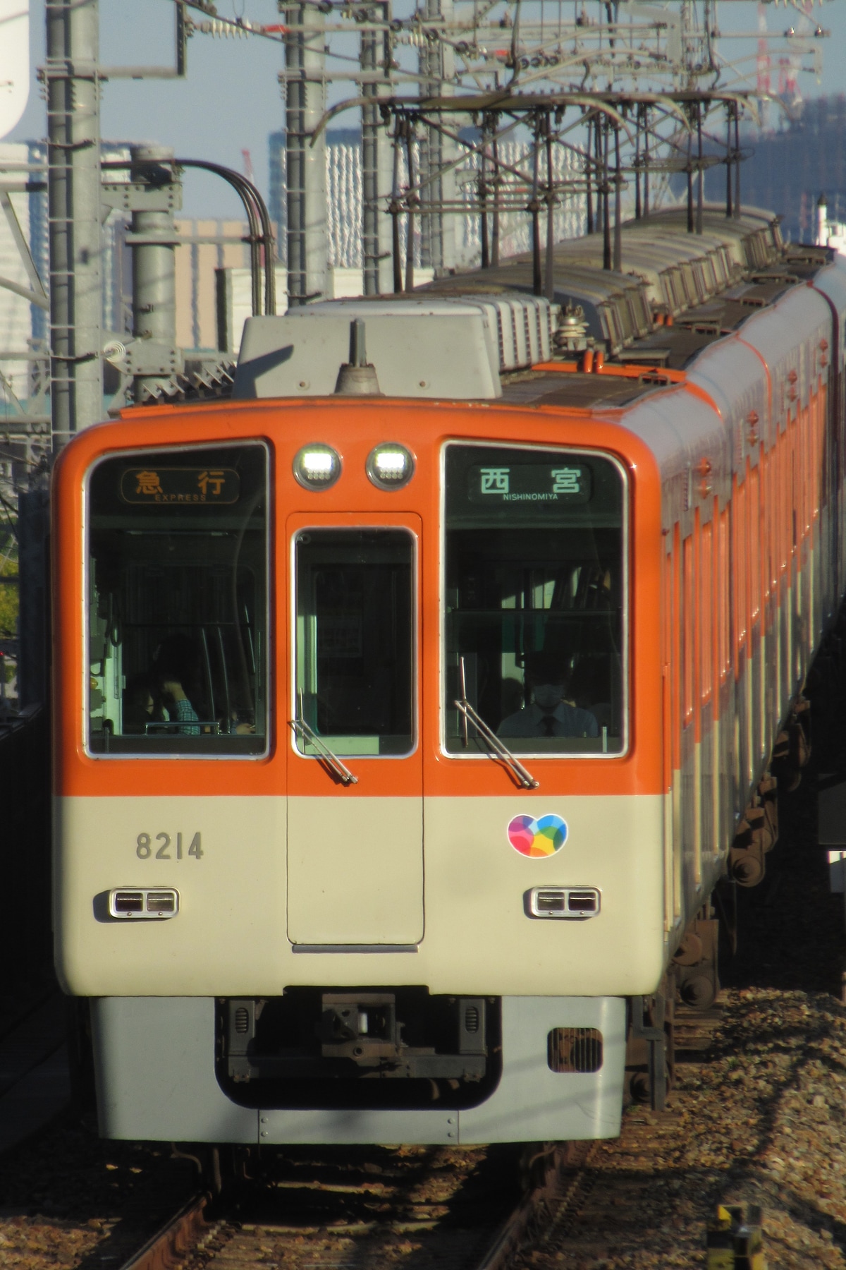 阪神電気鉄道 尼崎車庫 8000系 8221F