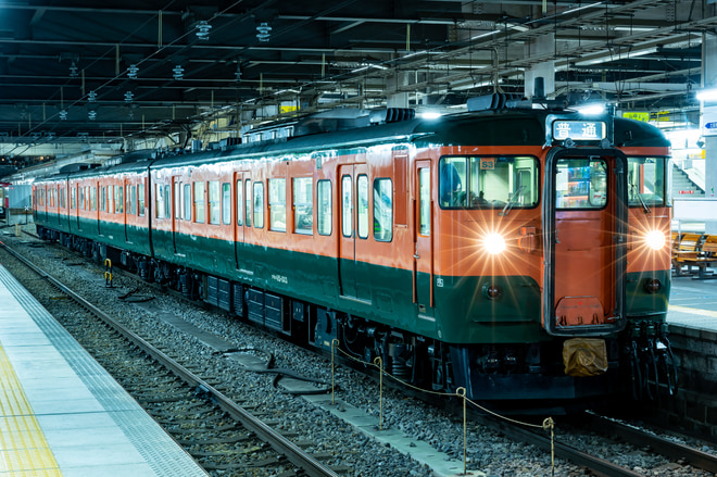 115系S3編成を長野駅で撮影した写真