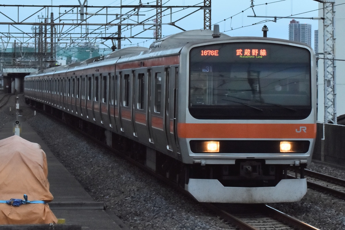 JR東日本 京葉車両センター E231系 ケヨMU31編成