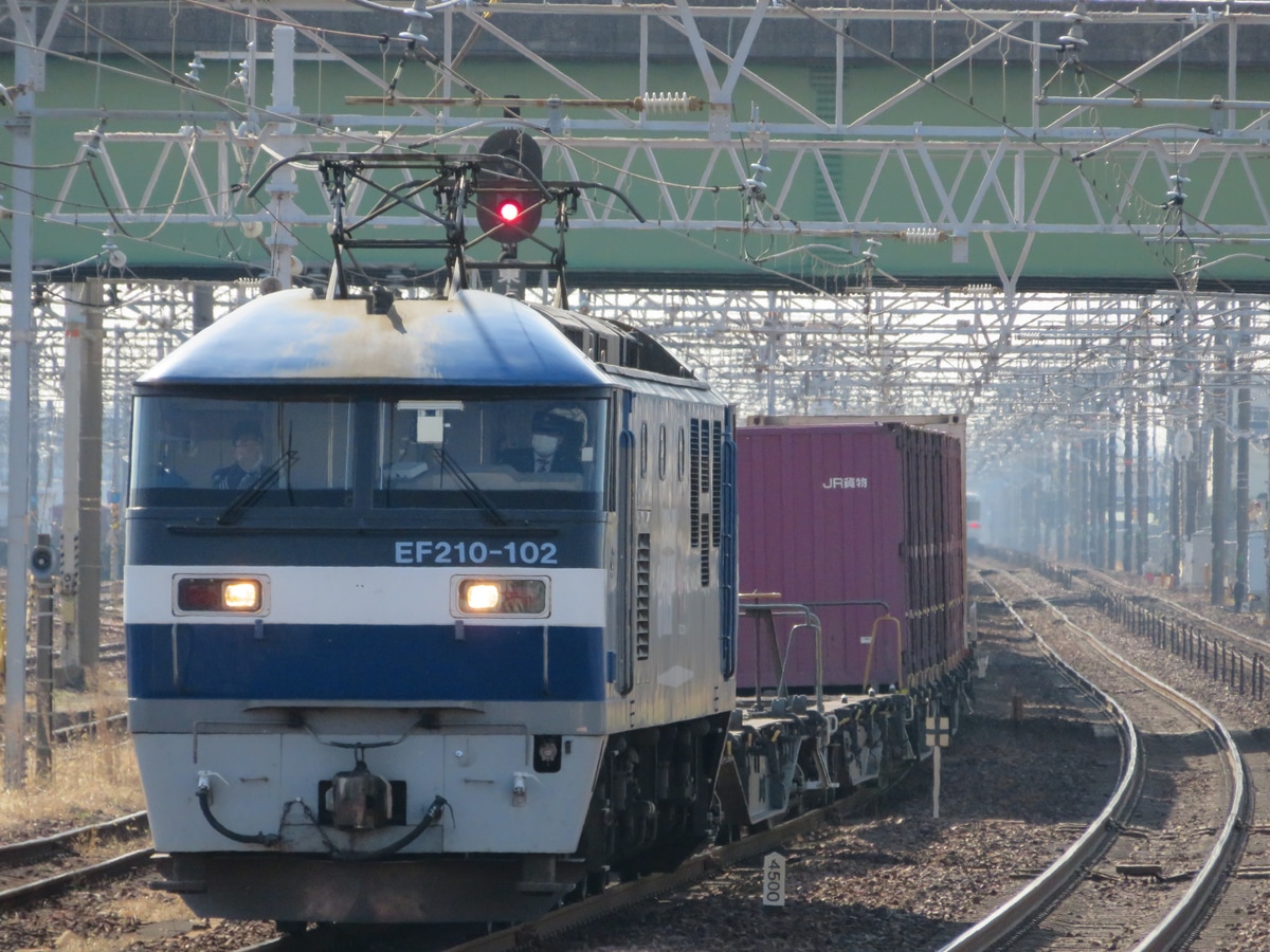 JR貨物 岡山機関区 EF210 102