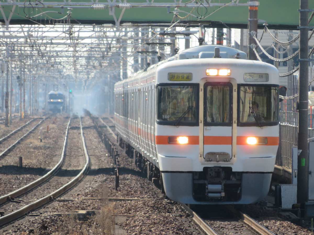 JR東海 大垣車両区 313系 カキY44編成