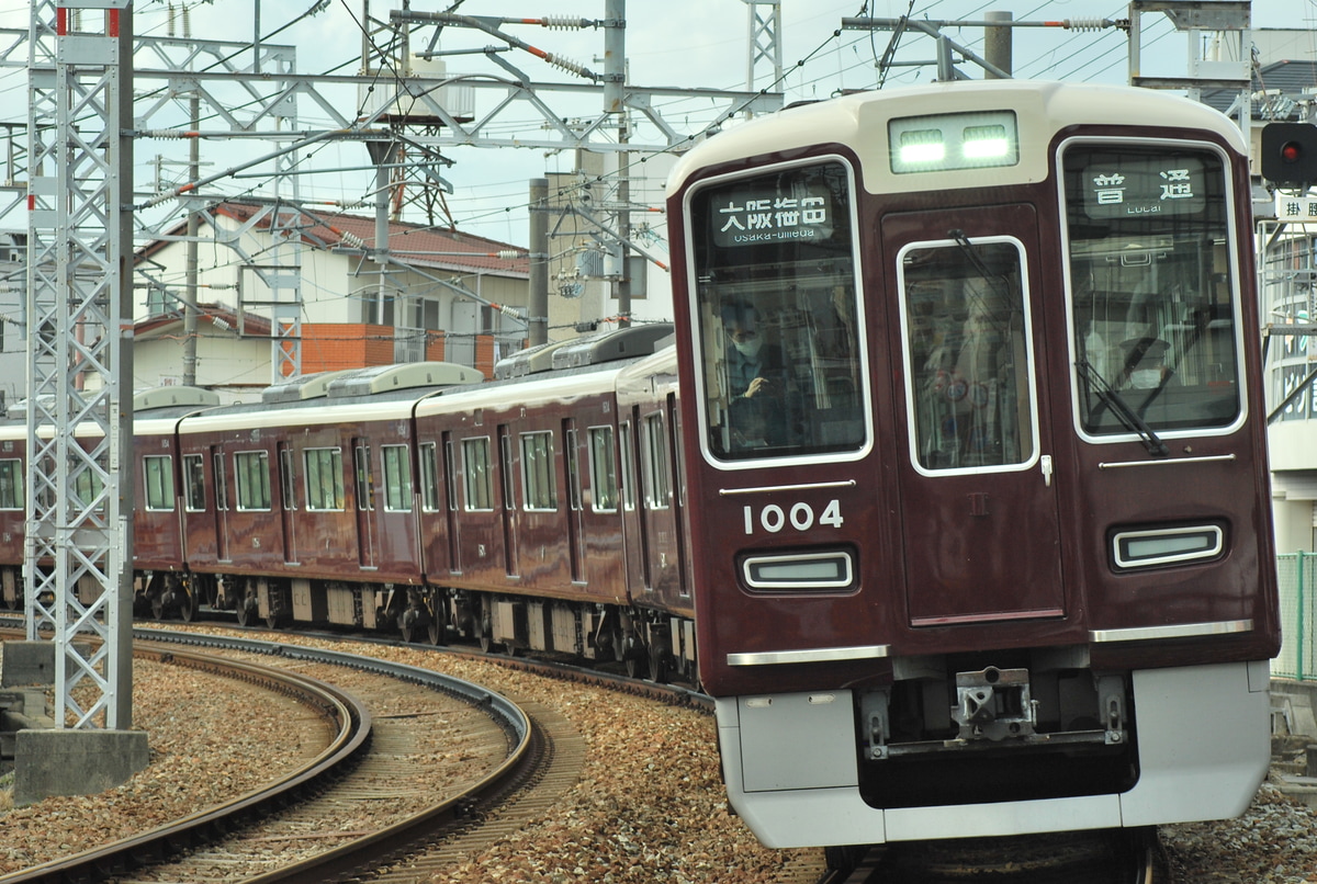 阪急電鉄 平井車庫 1000系 1015F