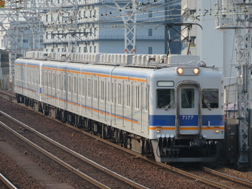 南海電気鉄道 住ノ江検車区 7100系 7177F