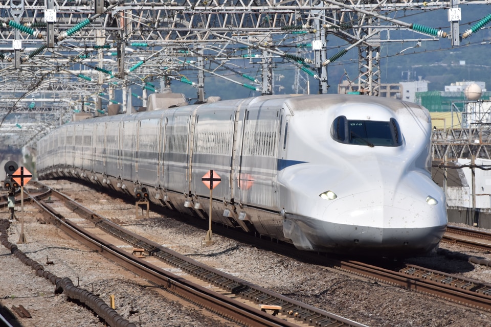 JR海N700AG18編成の写真