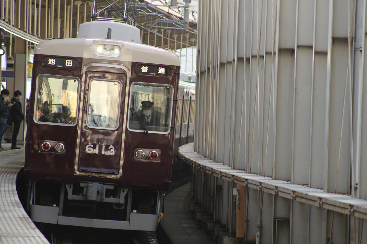 阪急電鉄 平井車庫 6000系 6013F