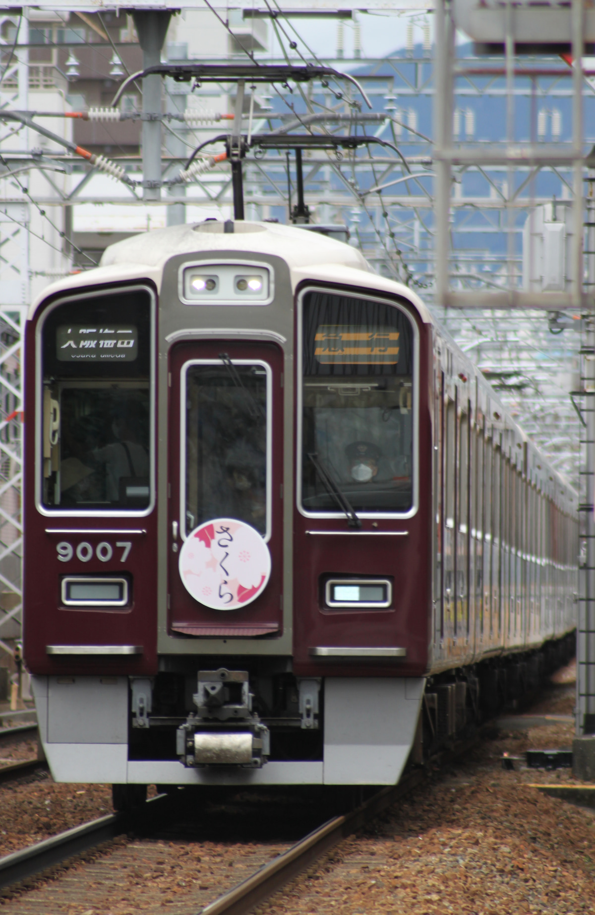 阪急電鉄 平井車庫 9000系 9007F