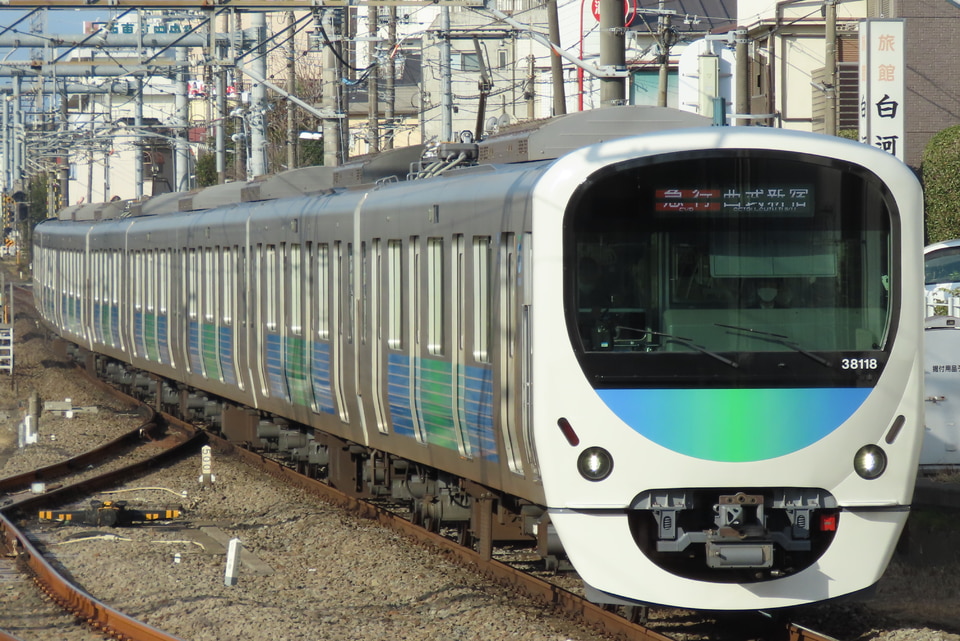 西武30000系38118F<br class="br-sp" />(38118編成)の写真