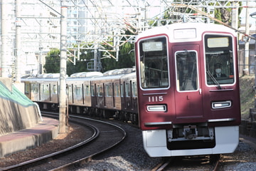 阪急電鉄 平井車庫 1000系 1015F