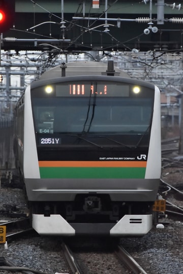 JR東日本 国府津車両センター E233系 コツE-04編成