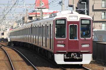 阪急電鉄 西宮車庫 1000系 1017F