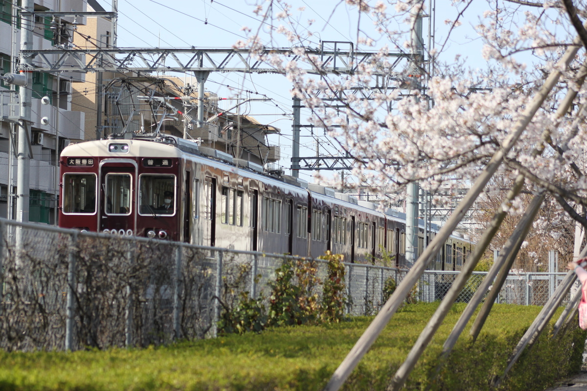 阪急電鉄 平井車庫 6000系 6000F