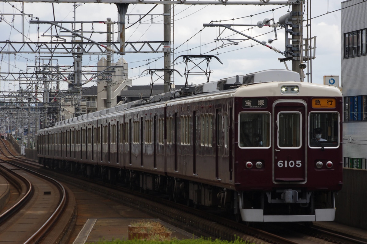 阪急電鉄 平井車庫 6000系 6005F