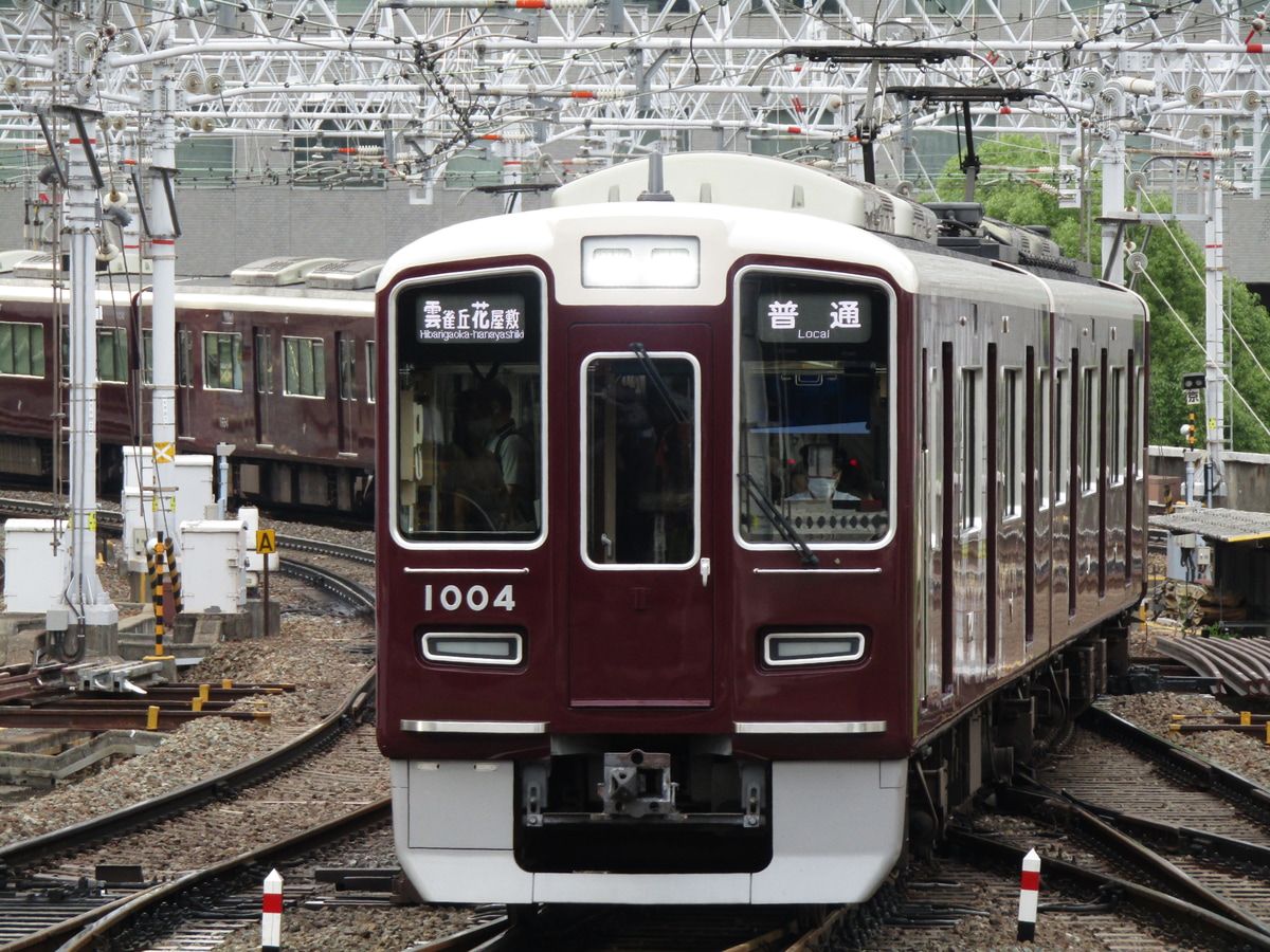 阪急電鉄 平井車庫 1000系 1004F