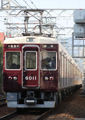 阪急電鉄 平井車庫 6000系 6011F