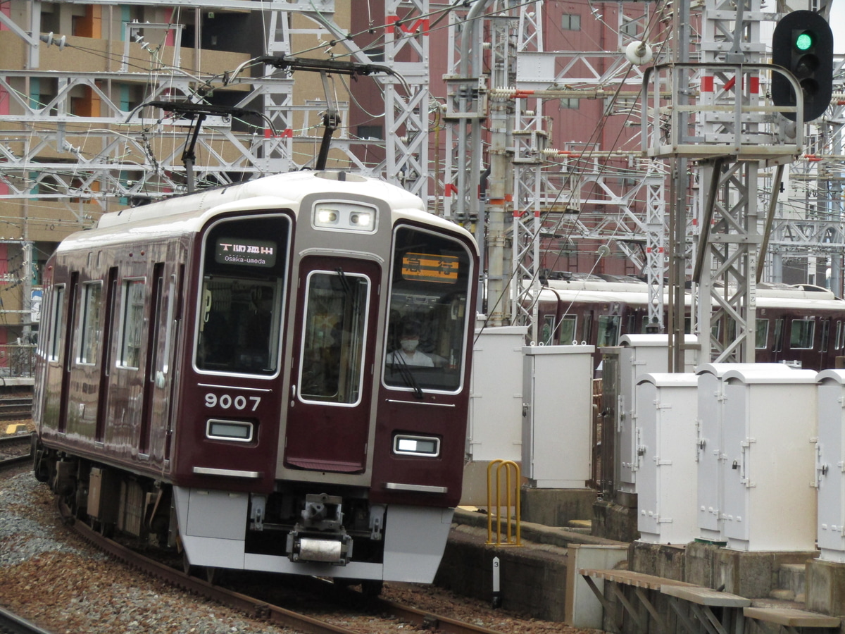 阪急電鉄 平井車庫 9000系 9007F