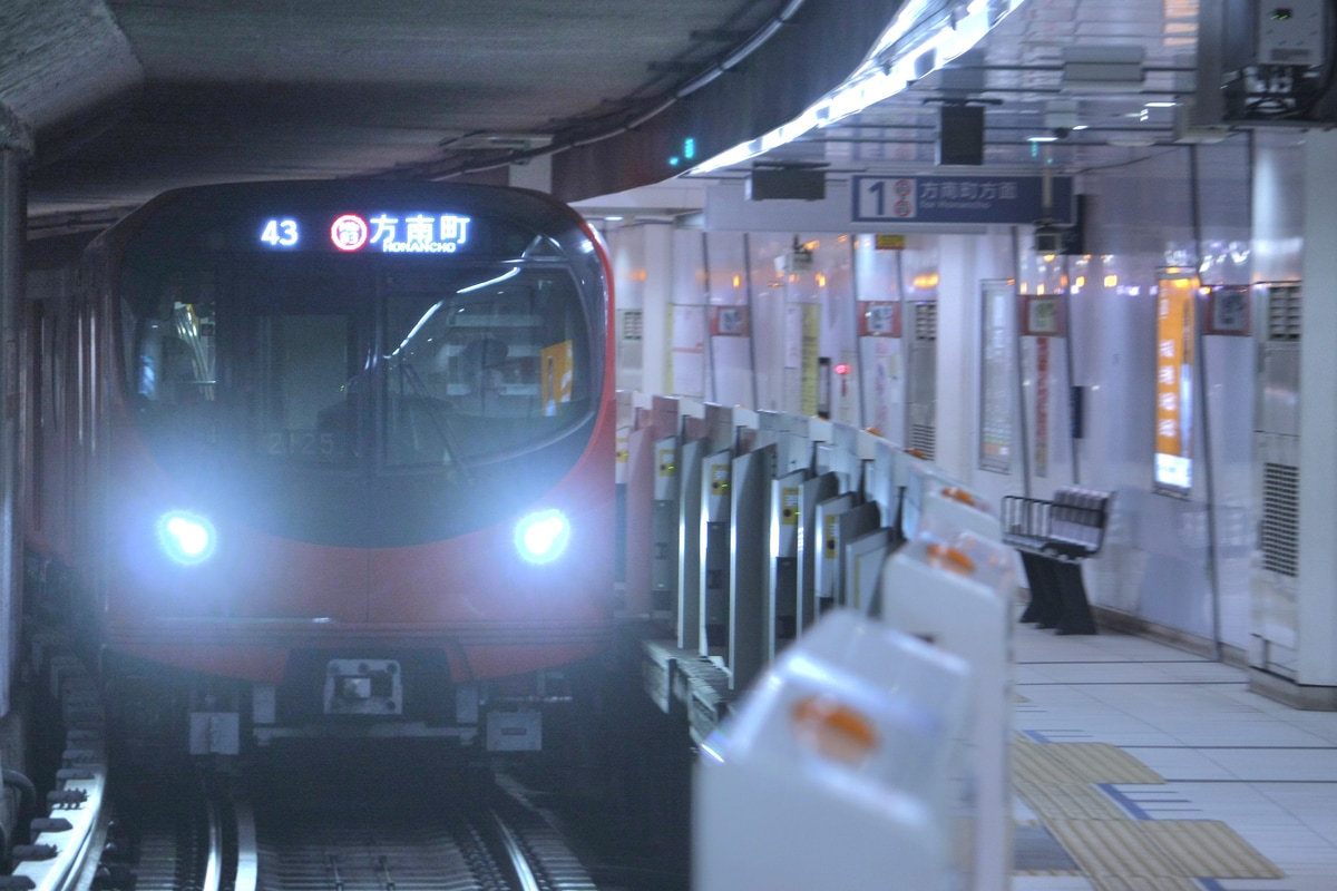 東京メトロ 中野検車区 2000系 2025F