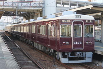 阪急電鉄 西宮車庫 6000系 6025F