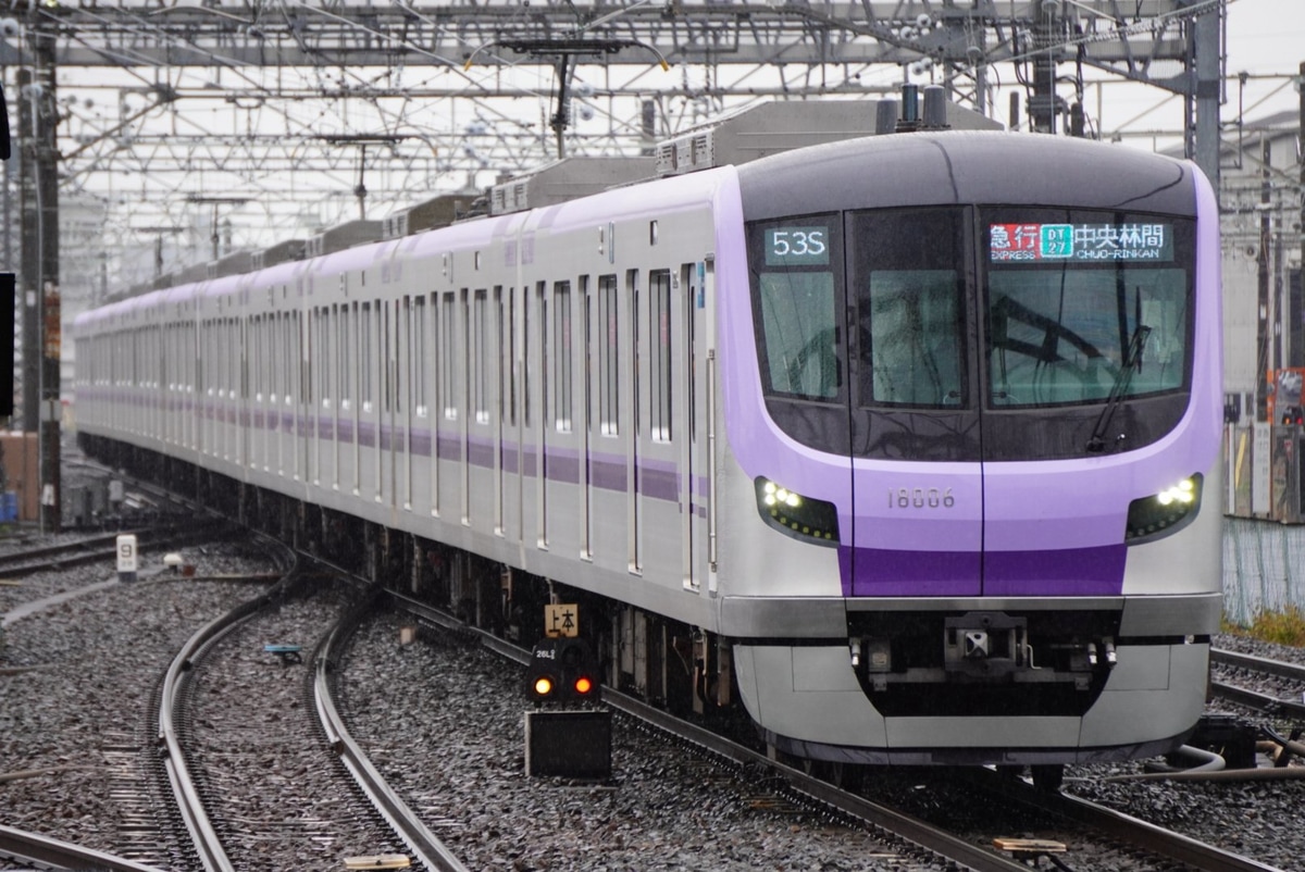 東京メトロ 鷺沼検車区 18000系 18106F