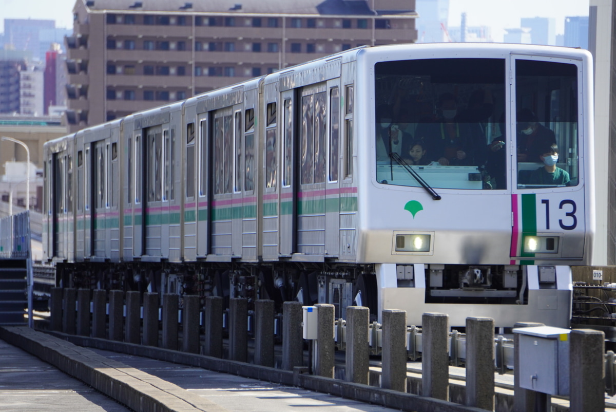 東京都交通局 舎人車両基地 300形 313F