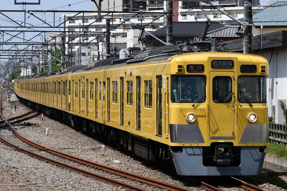 西武鉄道 南入曽車両基地 2000系 2417F