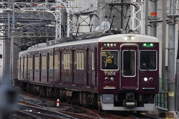 阪急電鉄 正雀車庫 7300系 7305F
