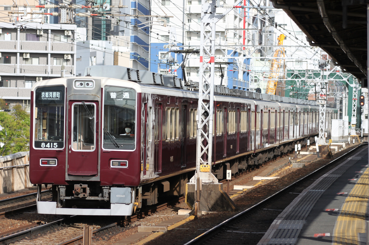 阪急電鉄 平井車庫 8300系 8315F
