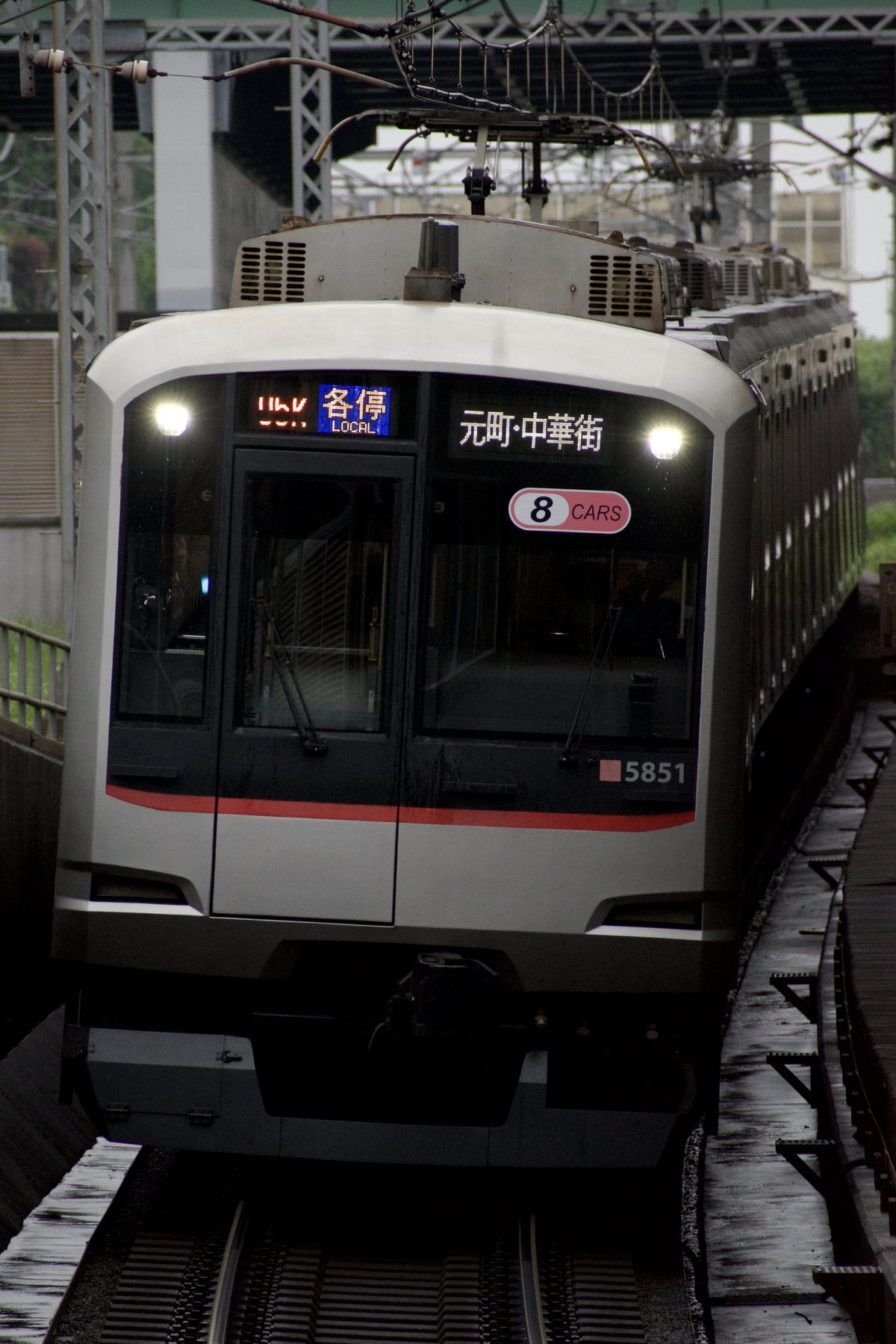 東急電鉄 元住吉検車区 5000系 5151F