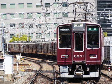 阪急電鉄 正雀車庫 8300系 8331f