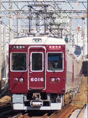 阪急電鉄 西宮車庫 6000系 6016f
