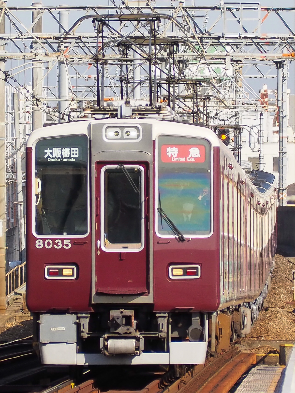 阪急電鉄 西宮車庫 8000系 8035f