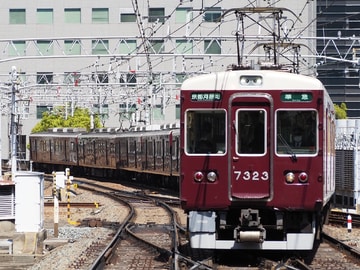 阪急電鉄 正雀車庫 7300系 7323f