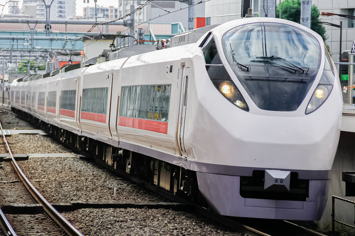 JR東日本  E657系 カツK8編成