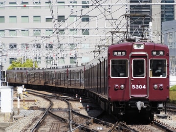 阪急電鉄 正雀車庫 5300系 5304f