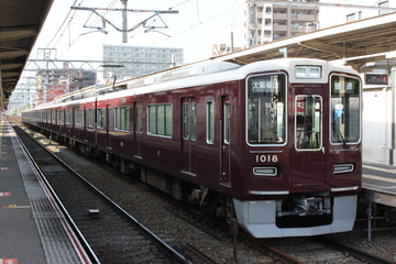 阪急電鉄 平井車庫 1000系 1018F