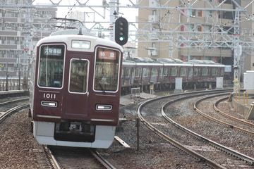 阪急電鉄 西宮車庫 1000系 1011F
