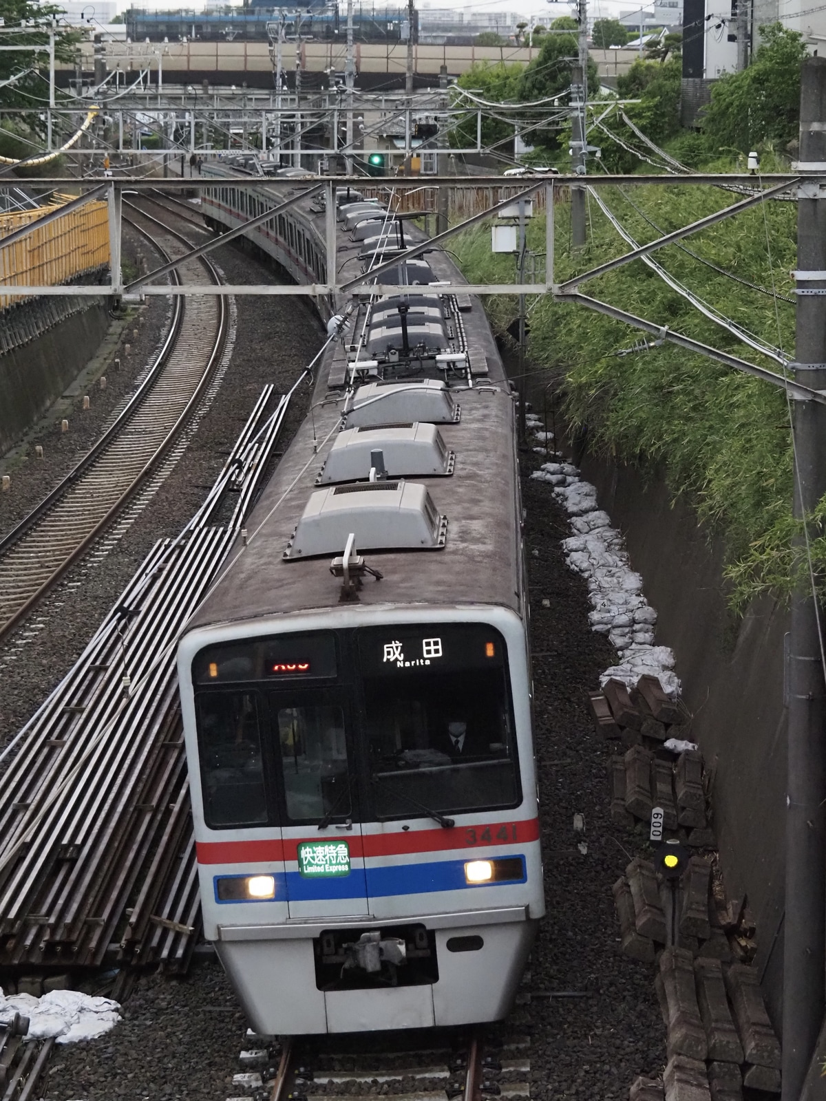 京成電鉄 宗吾車両基地 3400形 3441F