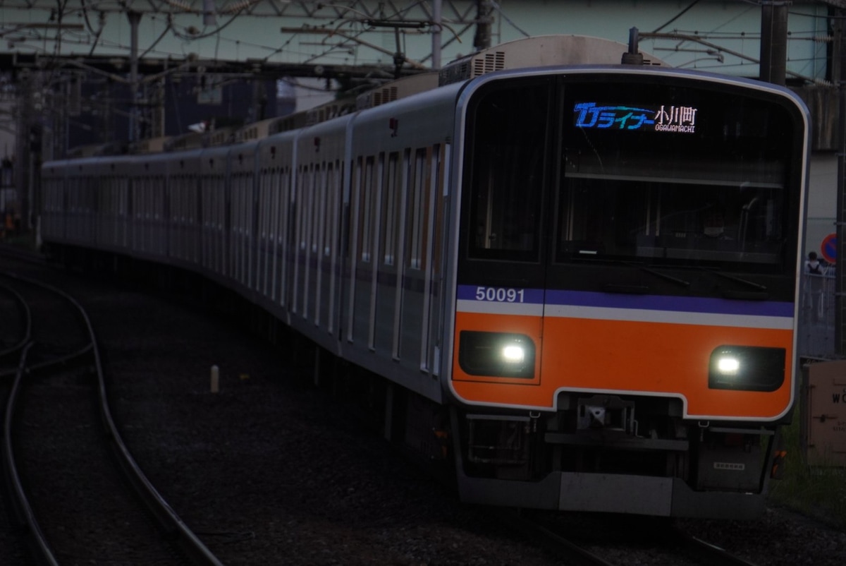 東武鉄道 森林公園検修区 50090型 51091F