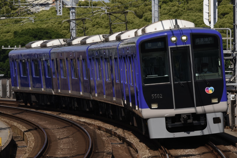 阪神5500系5501F<br class="br-sp" />(5501編成)の写真