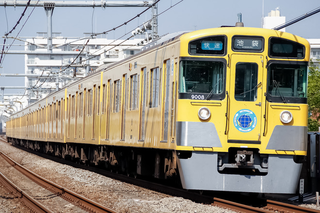 9000系9108Fを中村橋駅で撮影した写真