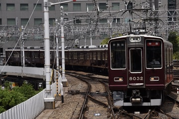 阪急電鉄 西宮車庫 8000系 8032F