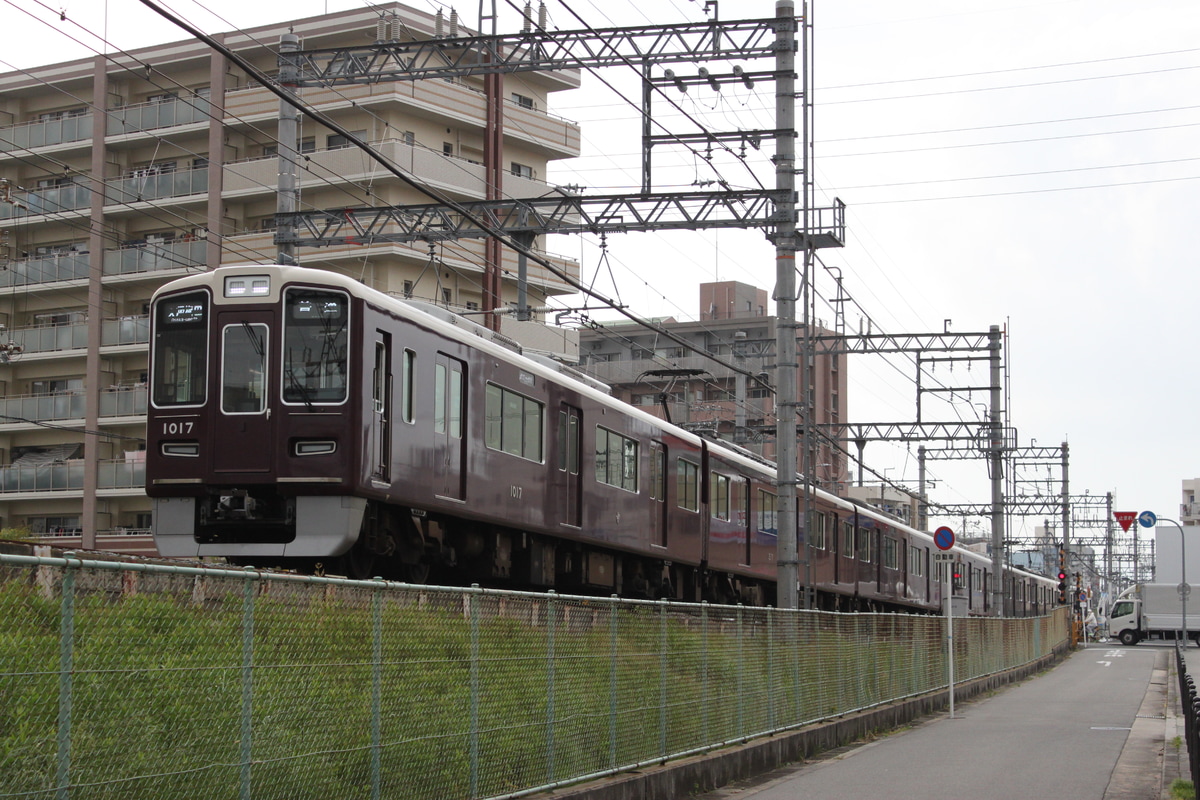 阪急電鉄 西宮車庫 1000系 1017F